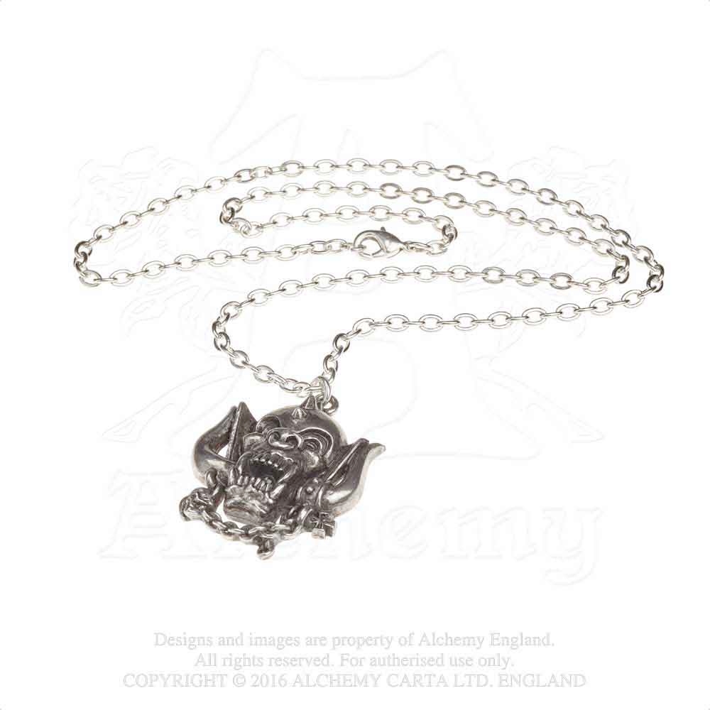 Alchemy Motorhead - War Pig Ketting - Zilverkleurig